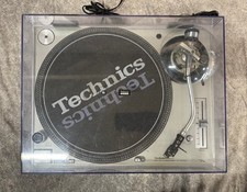 Platine vinyle DJ Technics SL-1200MK3D Direct Drive argent avec cartouche ant...