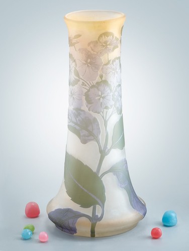 Emile gallé vase - vase, 25cm