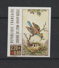 1ER CHOIX! SUPERBE TIMBRE NON DENTELE NEUF N** Y&T N°2612 SOIERIE de LYON C/35€