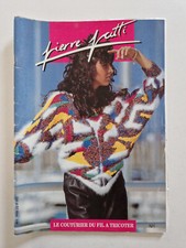 Magazine tricot PIERRE PATTI #1, le couturier du fil a tricoter