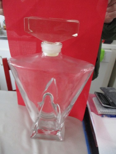 Flacon parfum géant factice