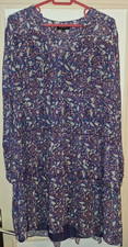 Robe violette fleur taille - violette,