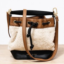 Anne Klein Sherpa Bucket Bag