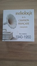 Anthologie chanson - anthologie,