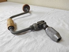 Outil ancien, Vilebrequin, Chignole, Perceuse à main   Menuisier, Charpentier
