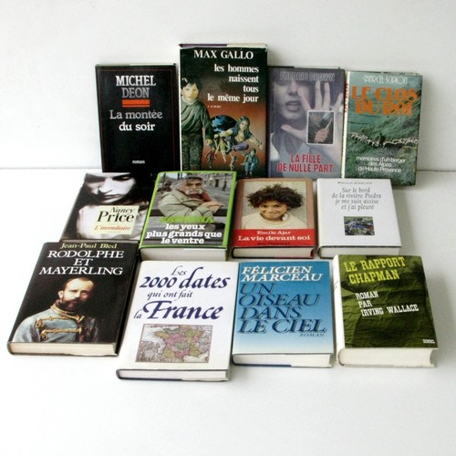Lot livres roman - 12,