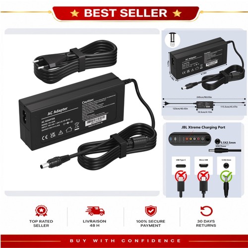 Chargeur 19v 42a 65w pour - 3,42a,