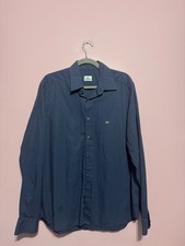 Chemise Lacoste bleu taille 43 en superbe état