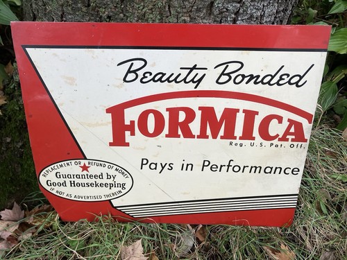 Vintage antique formica metal - formica,