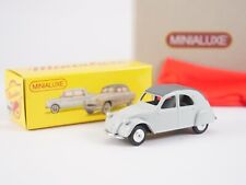MINIALUXE n° 5- Coffret Citroën 2CV AZLP n°050/500 1/43 neuf en boîte