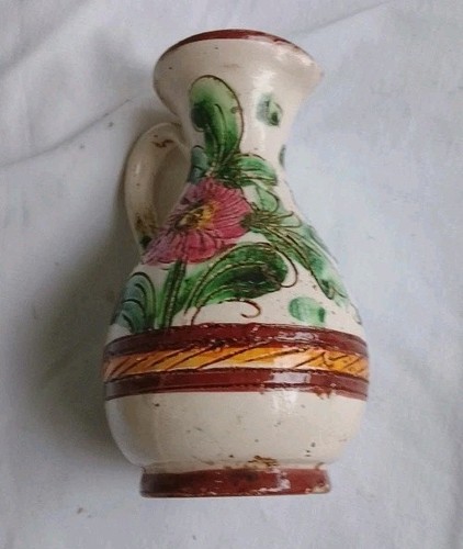 Petit vase emaillé italie - vase,