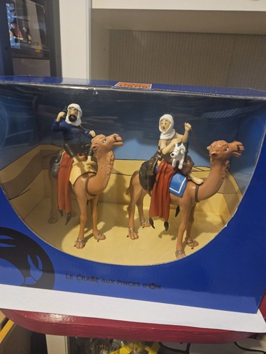 Figurine kuifje scène pvc - kuifje,