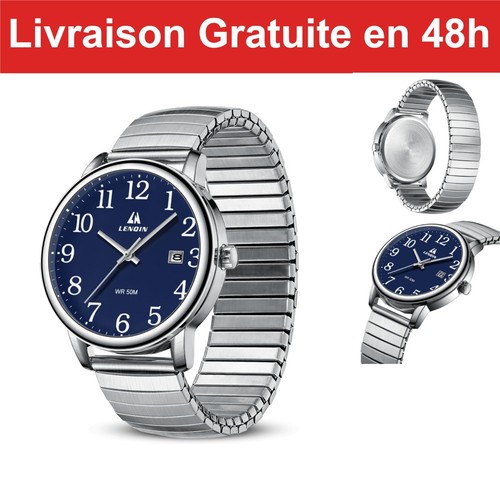 Montre homme lenqin quartz - homme,