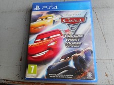 DISNEY PIXAR CARS 3 COURSE VERS LA VICTOIRE PS4 VERSION FR COMPLET NOTICE EN BE