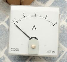 Chauvin Arnoux amperemetre analogique 0-5A