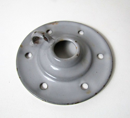 Ancien couvercle émaillé - couvercle,