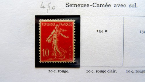 Timbre france semeuse - timbre,