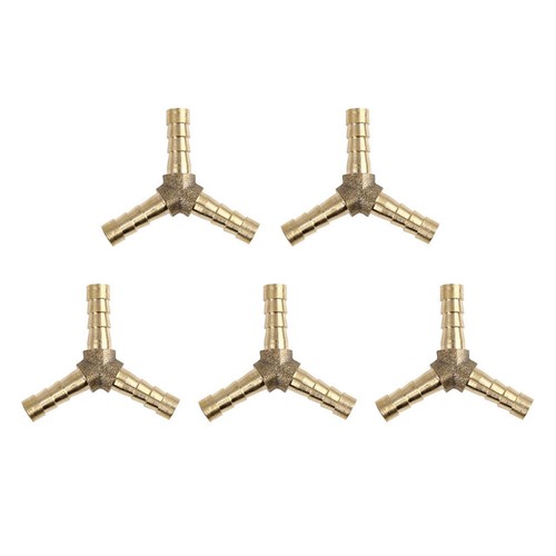 5pcs 5mm raccord - , cranté
