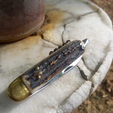 Couteau Pradel Cerf Navette 8 Cm 3 Pièces