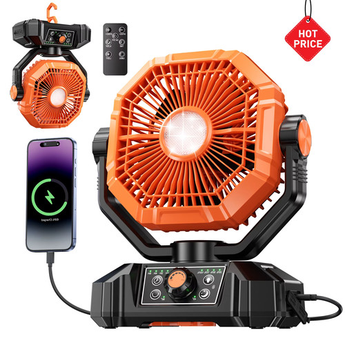 Ventilateur camping 20000 mah - 20000,