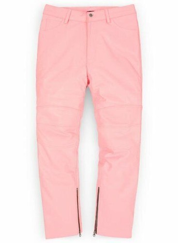 Pantalon jean cuir style