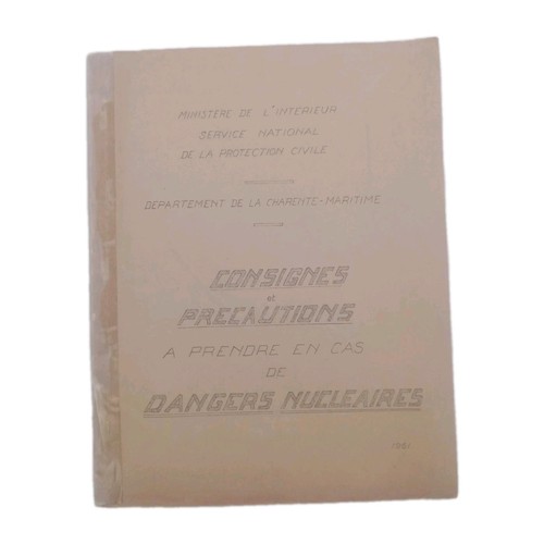 Dossier protection civile - dossier,