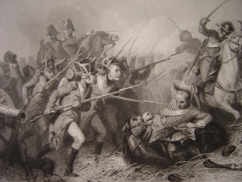 Gravure conscrits 1813 au - conscrits,