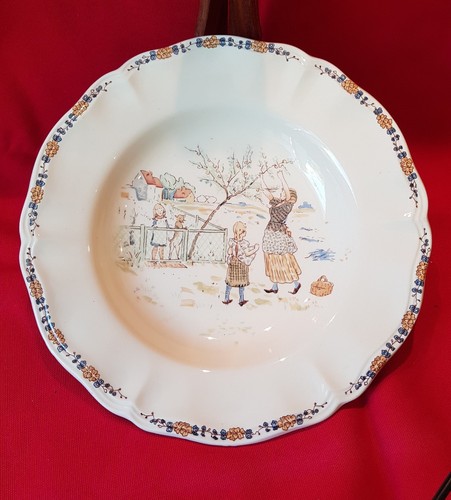 Assiette creuse sarreguemines - creuse,