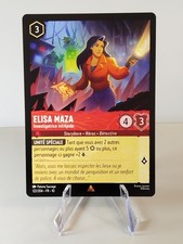 Carte LORCANA FR - Chapitre 10 122/204 Elisa Maza - Rare Neuf