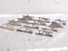 🇫🇷 12 PORTE COUTEAUX THEME SPORT BRONZE CHROME ART DECO PIERRE DEVOUGE