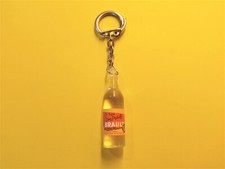 RARE ANCIEN PORTE CLÉS BOUTEILLE COUZAN BRAULT LIMONADE - 60's