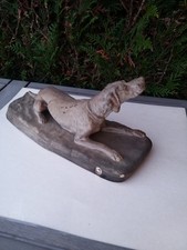 Églantine LEMAÎTRE Robert-Houdin CHIEN intitulé " DOWN " céramique de Charenton