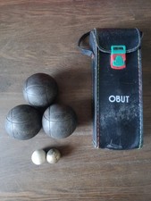Boule De Pétanque Obut Triplette - 740 Grammes / 71,5 De Diamètre - Acier...