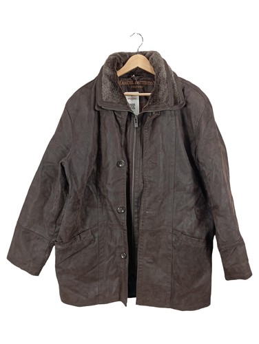 Marcel battiston veste cuir - veste,