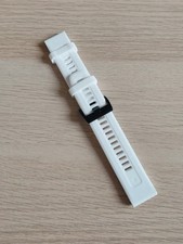 Bracelet de montre compatible garmin 22mm quickfit white