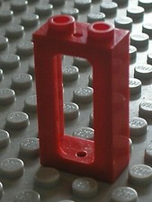 Fenetre LEGO train red window 4035 / set 7715 7820 7725 4563 7818 5590 7720 5958
