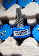Potentiomètre rotatif BOURNS 6639S-301-103 10K OHM (LOT DE 1)(BR4A.3)