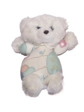 Peluche doudou ours blanc