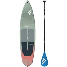 Ensemble De Sup Fanatic Blitz Air Slt 12'0'' Avec Pagaie Touring 366 Cm Vert