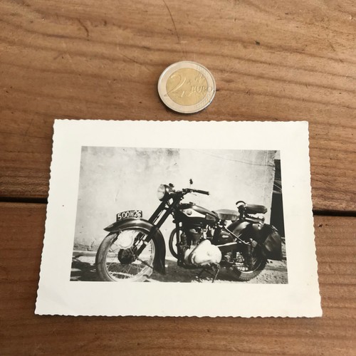 Photographie ancienne moto - photographie,