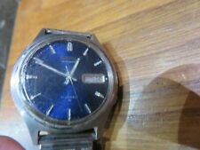 montre bracelet vintage automatique 17 jewels SEIKO date chrono fonctionne