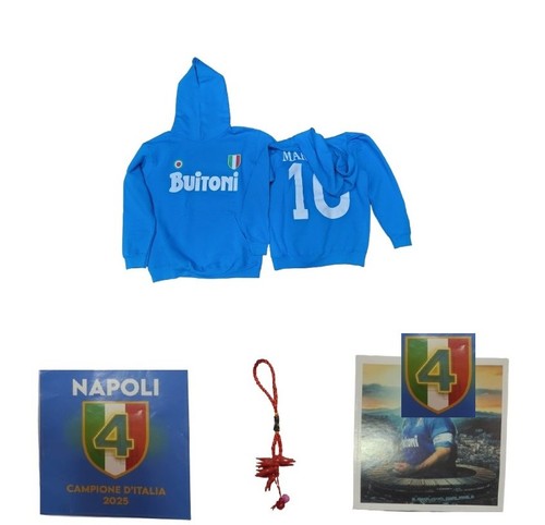 Sweat capuche bleu fan - sweat, de