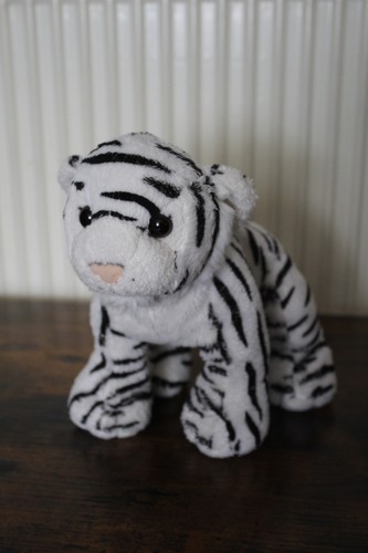 Peluche doudou tigre blanc du - tigre,
