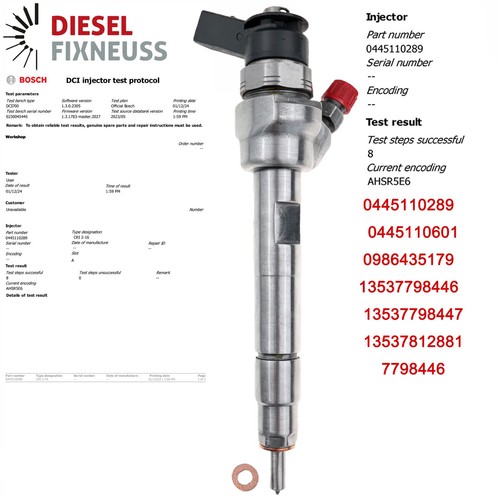 Injecteur bmw 116d 118d - injecteur,