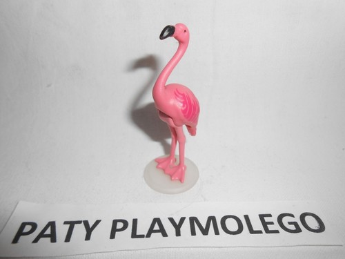 Flamant rose playmobil - rose,