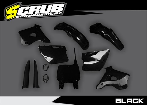 Kit carrosserie plastique noir