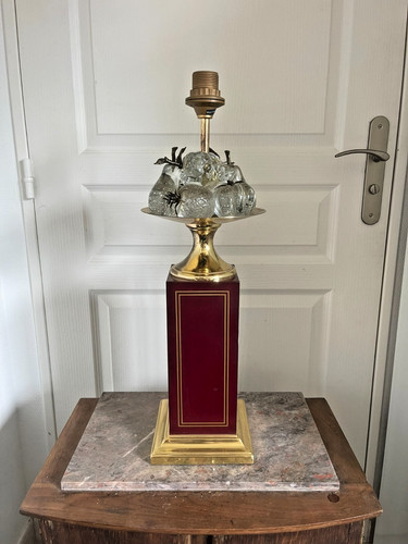 Ancien lampe dauphin coupe - ancien, le