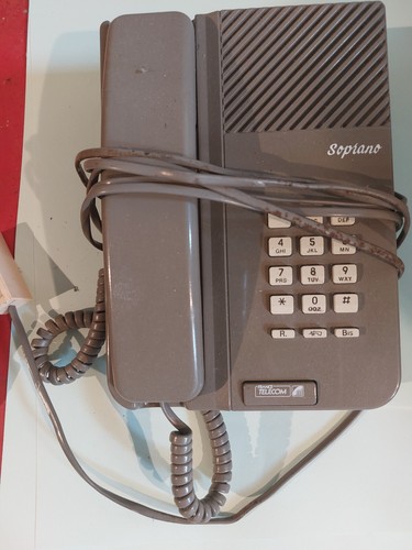Téléphone fixe touches - téléphone,