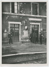 Septembre 1914. La gare