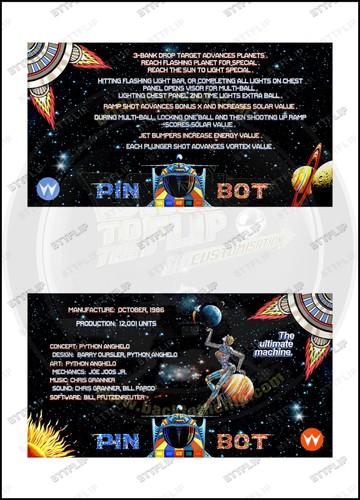 Cartes instructions flipper - cartes,